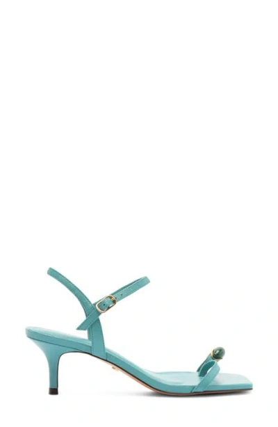Arezzo Sofia Ankle Strap Sandal In Blue