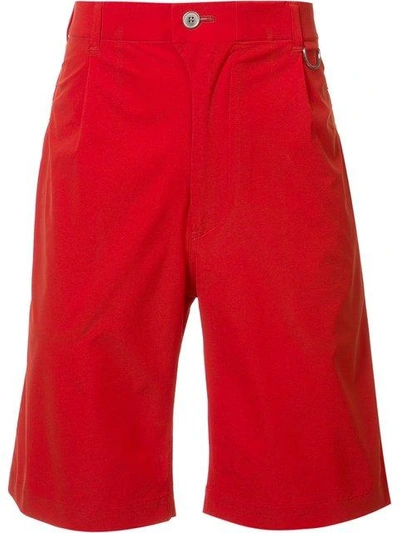 Julien David Shorts & Bermuda In Red