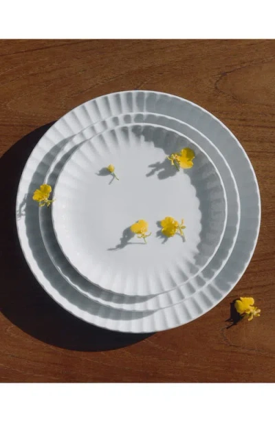 Georg Jensen Bernadotte Stackable Cake Plate In White