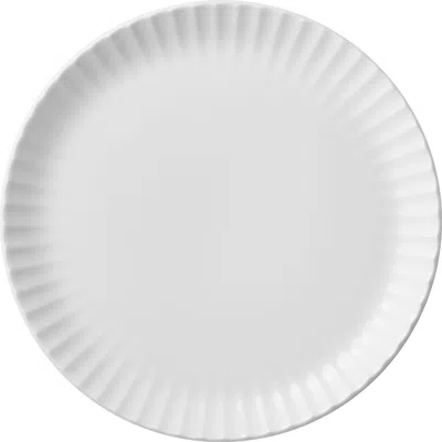 Georg Jensen Bernadotte Stackable Dinner Plate In White