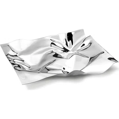 Georg Jensen Medium Panton Tray In Silver