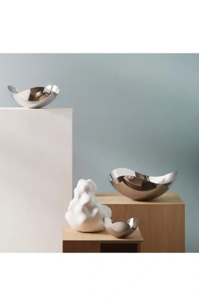 Georg Jensen Small Bloom Stainless Steel Bowl In Silver