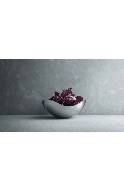 Georg Jensen Small Bloom Stainless Steel Bowl In Silver
