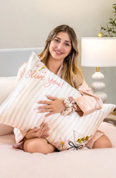 Blissy Mulberry Silk Pillowcase In Neutral