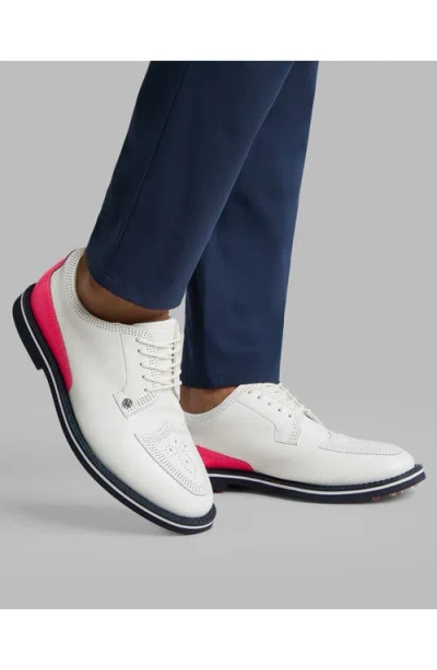 G/fore Gallivanter Brogue Golf Shoe In White