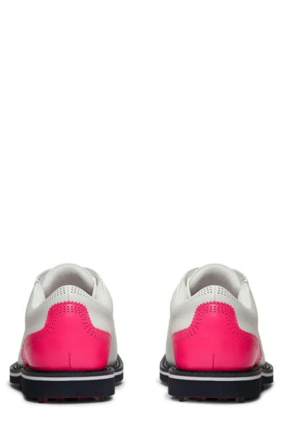 G/fore Gallivanter Brogue Golf Shoe In White