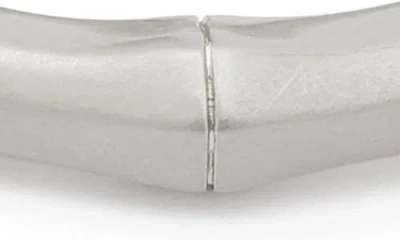 Allsaints Angular Hinged Bangle In Green