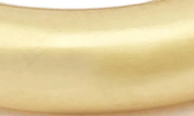 Allsaints Angular Ring In Gold