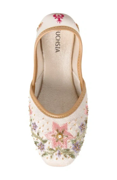 Fuchsia Rosabelle Flat In Sand
