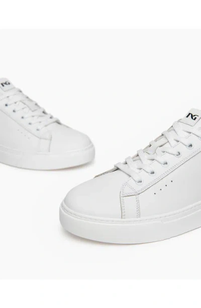 Nerogiardini Low Top Sneaker In White