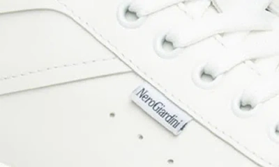 Nerogiardini Low Top Sneaker In White