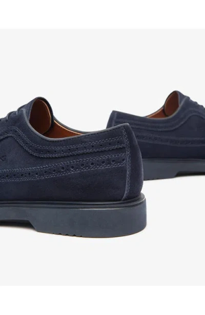 Nerogiardini Wingtip Derby In Blue