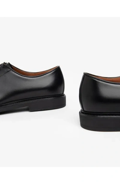 Nerogiardini Plain Toe Derby In Black