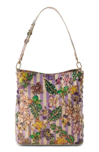 Brahmin Celina Medium Leather Bucket Bag