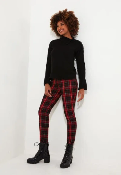 Joe Browns Asymmetrical Zip Neck Pullover Sweater In Black
