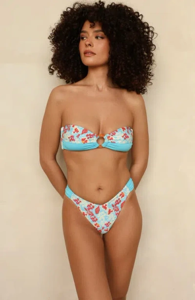 Dippin Daisys Eze Super Cheeky Bikini Bottom In Multi