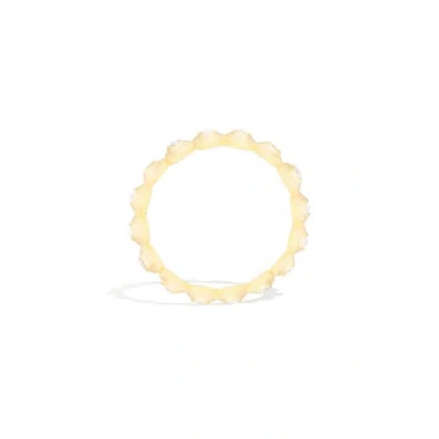 Campbell + Charlotte Evolve Stacking Ring In Pink