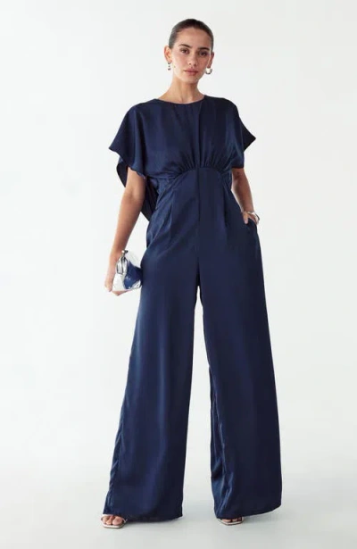 Willa Lorella Jumpsuit In Blue