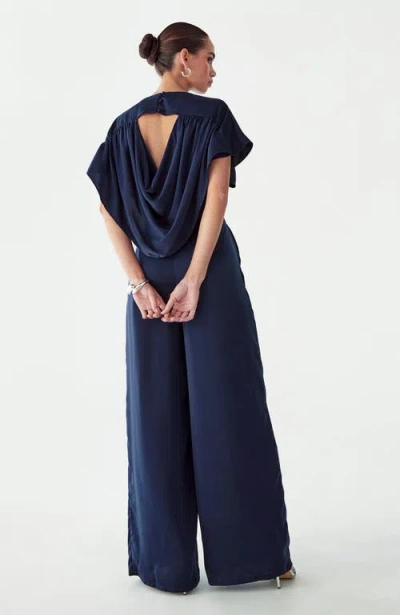 Willa Lorella Jumpsuit In Blue