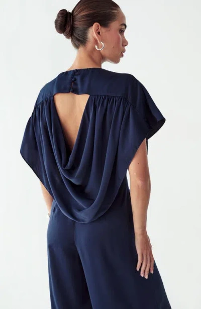 Willa Lorella Jumpsuit In Blue
