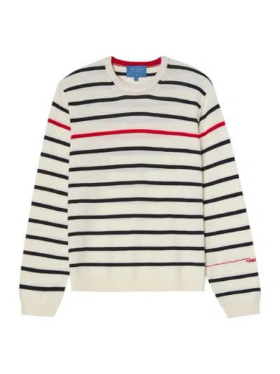 Robert Talbott Cooke Engineered Stripe Sweater