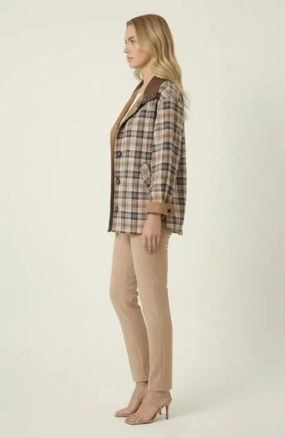 Modenaire Reversible Plaid Jacket