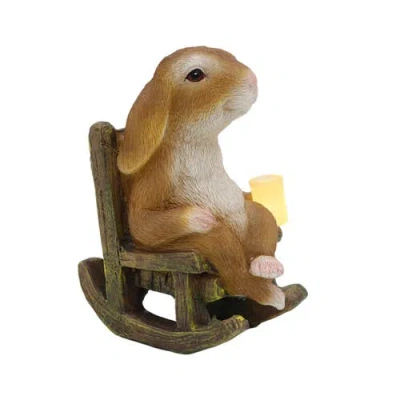 Transpac Resin Bunny In Multi