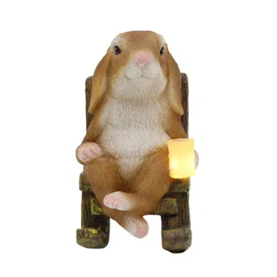 Transpac Resin Bunny In Multi