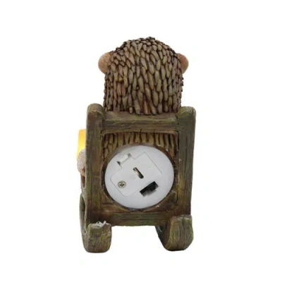 Transpac Resin Hedgehog In Multi