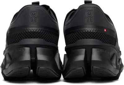 On Running Black Polyester Rubber Cloudswift Amp 1 Sneakers