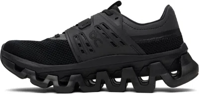 On Running Black Polyester Rubber Cloudswift Amp 1 Sneakers