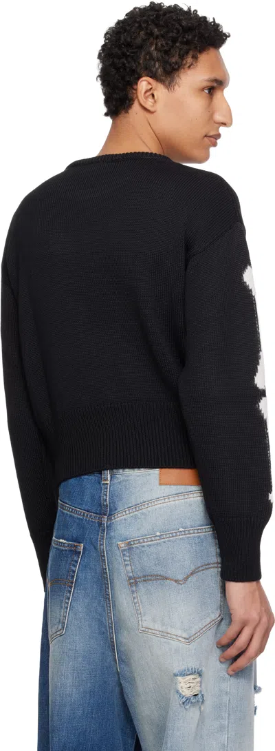 Vaquera Skeleton Sweater In Black