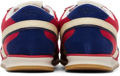 Rag & Bone Multicolor Retro Trainer Sneakers In Red