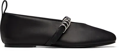 Rag & Bone Black Spire Mary Jane Ballerina Flats