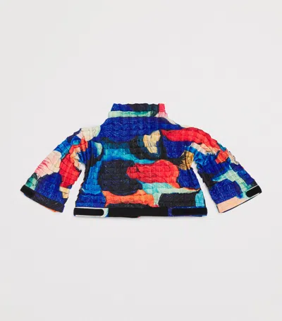 Petit Pli Patterned Versatile Top In Multi