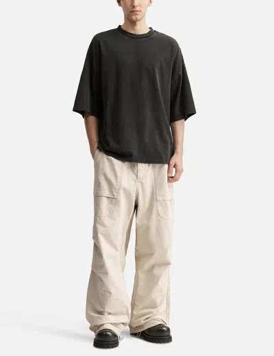 Entire Studios Barren Drawstring Cargo Pants In White