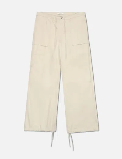 Entire Studios Barren Drawstring Cargo Pants In White