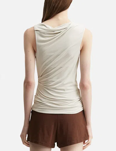Entire Studios Drape Tank In White
