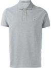 Moncler Klassisches Poloshirt In Grey