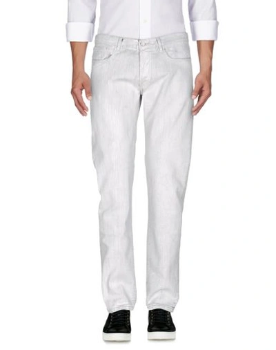 Roundel London Jeans In White