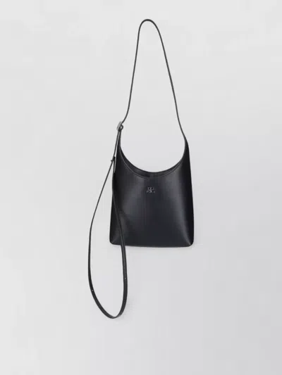 Courrèges Shoulder Bag Shopper Adjustable Strap Top Handle In Black