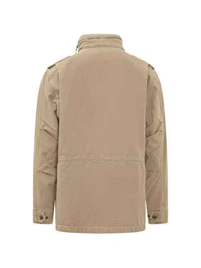 Bl'ker Multi-pocket Field Jacket In Neutral