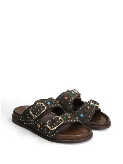Bibi Lou Liner Stud-embellished Sandals In Multi