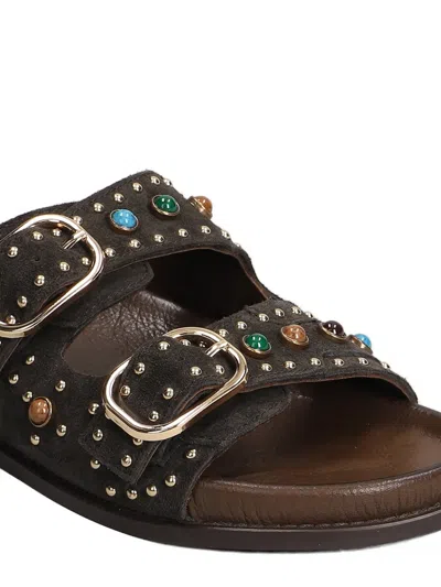 Bibi Lou Liner Stud-embellished Sandals In Multi