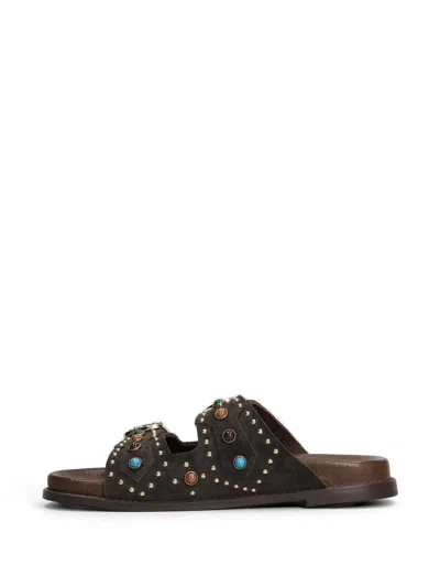 Bibi Lou Liner Stud-embellished Sandals In Multi