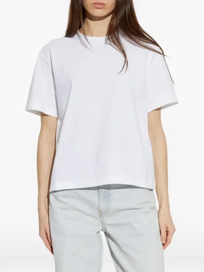 Canada Goose Embossed-logo T-shirt In White