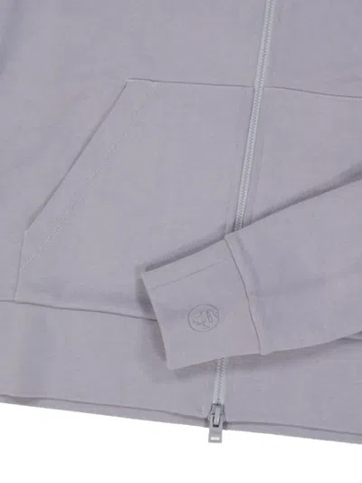 Herno Wide-collar Zip-up Jacket In Multi