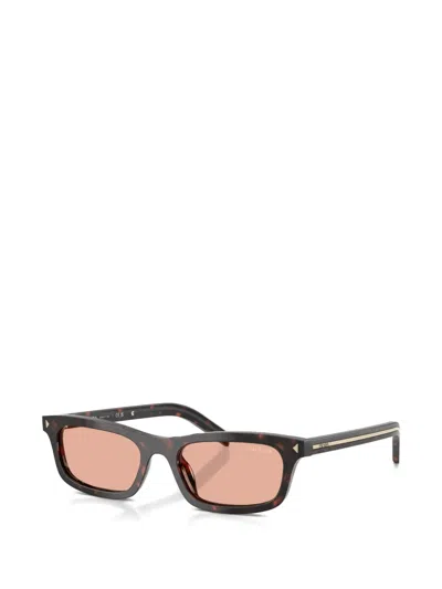 Prada Square-frame Sunglasses In Neutral