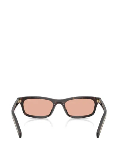 Prada Square-frame Sunglasses In Neutral