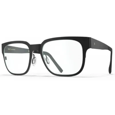 Blackfin Bf1052 Nantucket Thin Rectangular Black Eyeglasses With Beta Titanium Alloy Frame In White